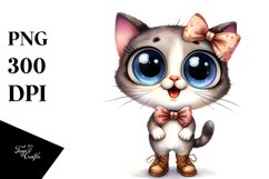 Cat Watercolor | Sublimation Clipart Product Image 3