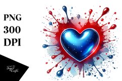 Glossy Heart PNG Product Image 1