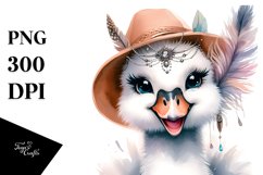 Swan Diva Look | Sublimation Clipart Product Image 1