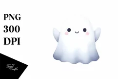 Whimsical Ghost Tshirt|Tumbler|Mug|Clipart Product Image 3