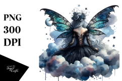 Creative Gothic Fairy PNG Product Image 1