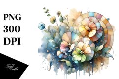 Stained Sweet Pea PNG Product Image 3