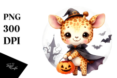 Cute Baby Giraffe Halloween Image Product Image 1