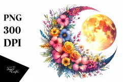 Watercolor Cow Portrait, Transparent PNG Product Image 3