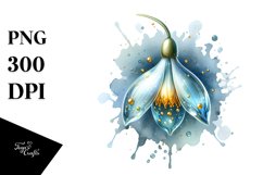 Glossy Snowdrop Clipart Product Image 3