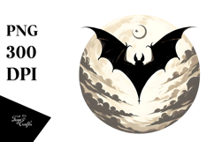 Simple Digital Painting of Bat Product Image 1