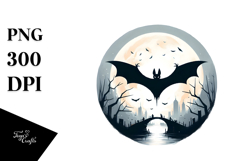 Simple Digital Painting of Bat Product Image 1