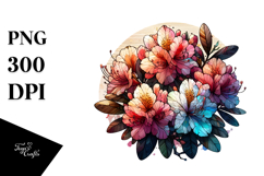 Rhododendron Stained Made of Material Product Image 1