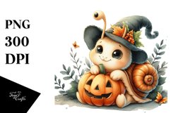 Cute Baby Snail PNG Product Image 3