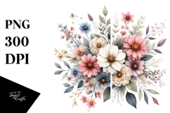 Flower Half of Flowers PNG Product Image 1