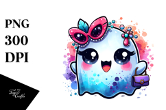 Spooky Eyeball Monster PNG Product Image 1