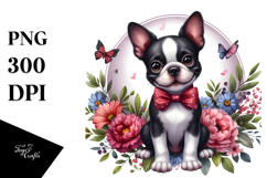 Floral Frame Clipart Product Image 1