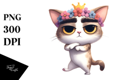 Silly Cat with Mock Seriousness Product Image 1