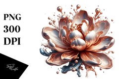 Abstract Watercolor Splash White Background Product Image 3