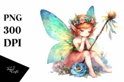 Cute Fairy, Transparent PNG Product Image 1