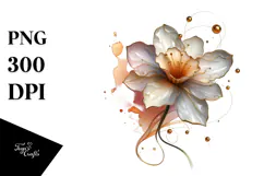 Glossy Daffodil, Transparent PNG Product Image 1