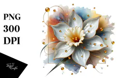 Glossy Daffodil, Transparent PNG Product Image 1