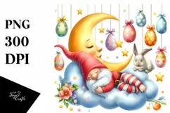 Easter Bunny Clipart |T-shirt, Mug PNG Product Image 1