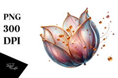 Abstract Tulip, Transparent PNG Product Image 1
