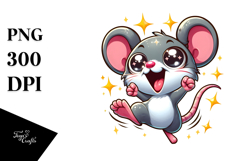 Silly Dancing Mouse, Transparent PNG Product Image 1