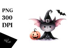 Simple Halloween Bat | Sublimation | Clipart Product Image 3