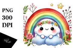 Colorful Rainbow PNG Product Image 1