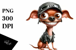 Goofy Dog Clipart | Sublimation | Clipart Product Image 1