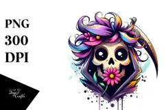 Funny Little Demon Design, Vibrant PNG Product Image 1