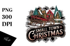 Small Town Christmas Png Product Image 5