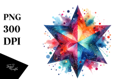 Vibrant Star Clipart Product Image 1