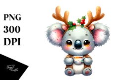 Watercolor Koala PNG Product Image 3