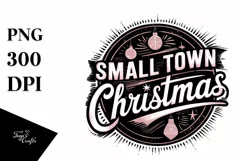 Small town Christmas Christmas Png Product Image 5