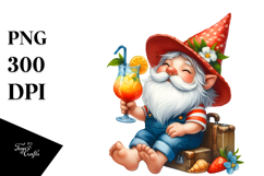 Whimsical Gnome Cocktail PNG Product Image 1