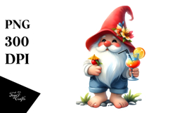 Whimsical Gnome Cocktail PNG Product Image 1