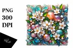 Watercolor Luxury Flower Splash Clipart Product Image 3