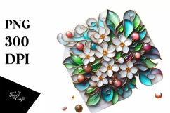 Watercolor Luxury Flower Splash Clipart Product Image 3