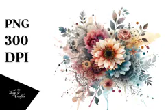 Grungy Butterfly, Transparent PNG Product Image 1