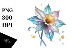 Detailed Shiny Narcissus with Metallic Insertions | Product Image 1