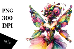Vibrant Dressing Fairy PNG Product Image 1