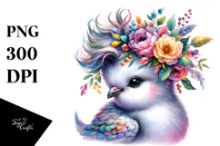 Monkey made of Flowers, Transparent PNG Product Image 1