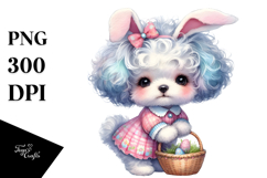 Expressive Bichon Frise with Crazy Haircut, Transparent PNG Product Image 1