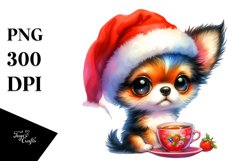 Watercolor Chihuahua PNG Product Image 3