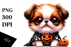Enthusiastic Baby Japanese Chin PNG Product Image 1