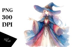 Washed Watercolor Simple Image Sorceress | Product Image 3