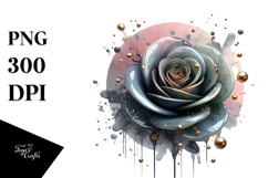 Glossy Rose PNG Product Image 1