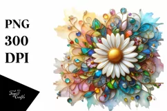 Watercolor Luxury Flower Splash Clipart Product Image 3
