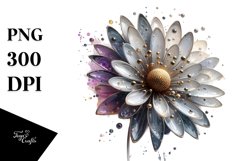 Abstract Shiny Metallic Insertions Clipart Product Image 1