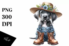 Baby Great Dane Watercolor, Sunglasses Lateral Product Image 1