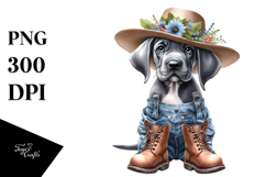 Baby Great Dane Watercolor, Sunglasses Lateral Product Image 1