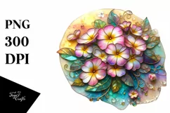 Watercolor Luxury Flower Splash Clipart Product Image 3